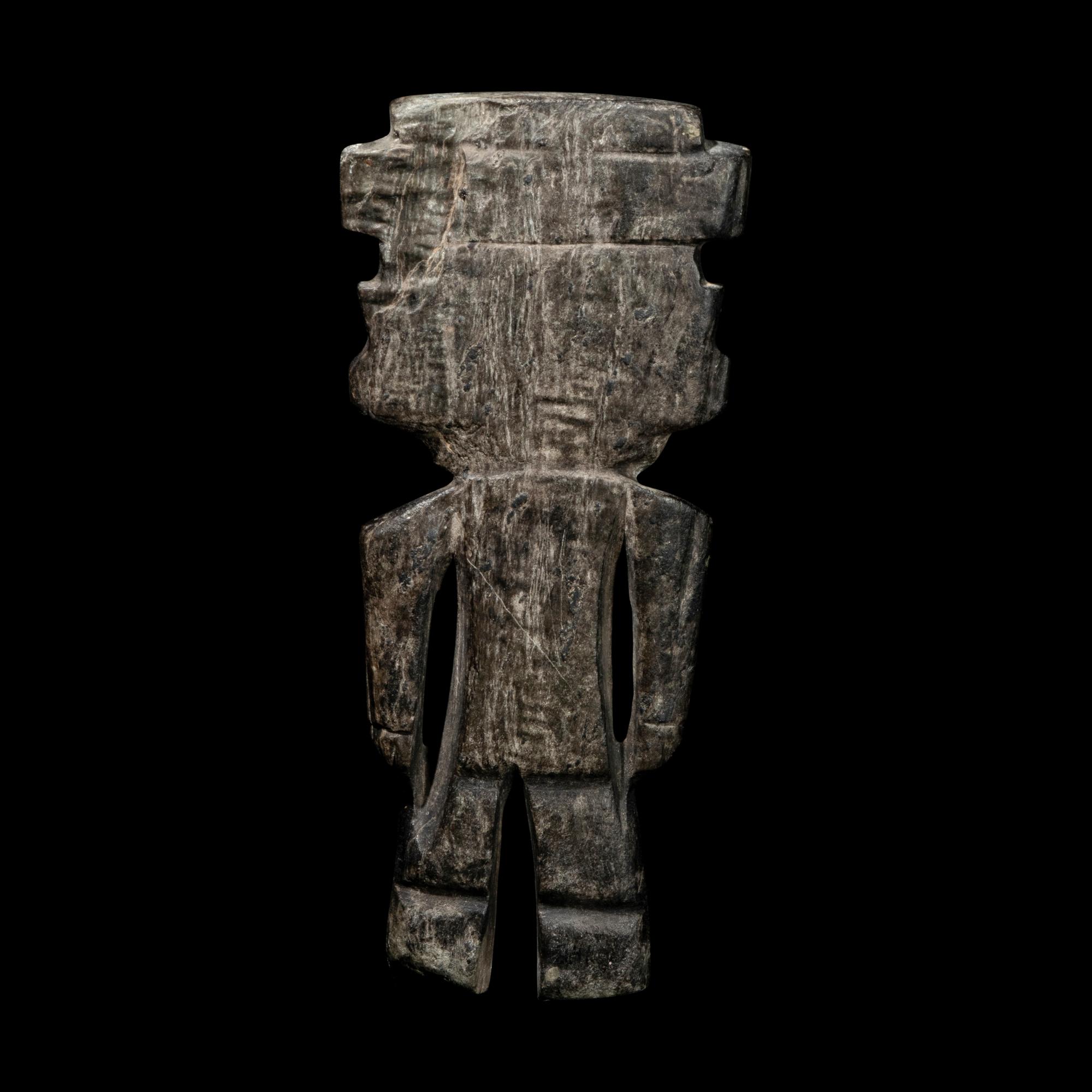 A Teotihuacan Greenstone Standing Figure