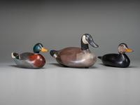 Three Carved and Painted Wood Decoys