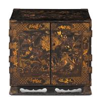 A Chinese Export Lacquered Cabinet