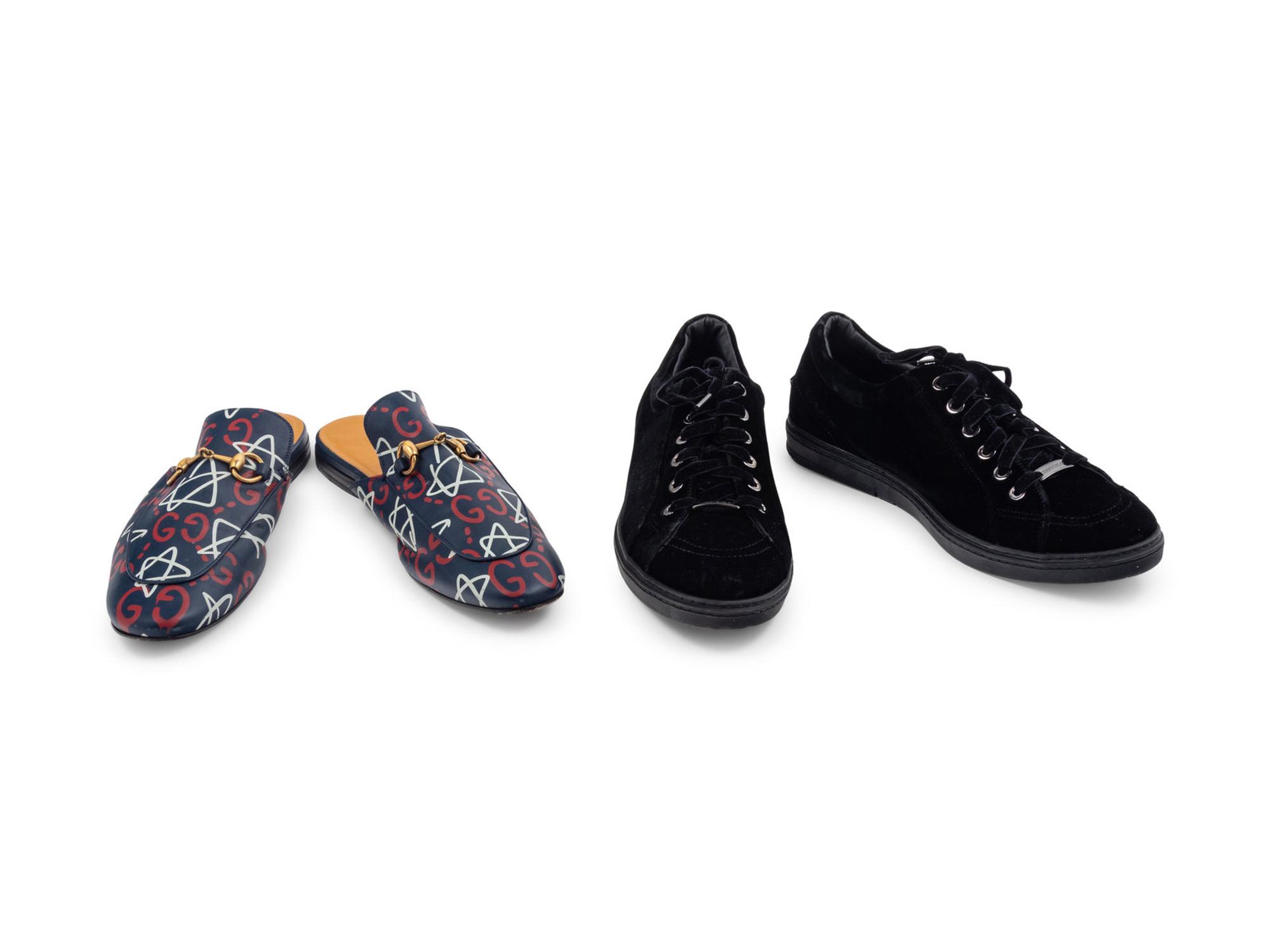 Five Pairs of Men's Designer Shoes, c. 2017 — BNY 243, 246, 245