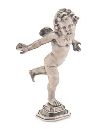 A Set of Four Buccellati Silver Putti Figures