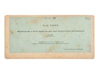 [LINCOLN, ABRAHAM (1809-1865)]. The Private Box at Ford's Theatre . New York: 1865.