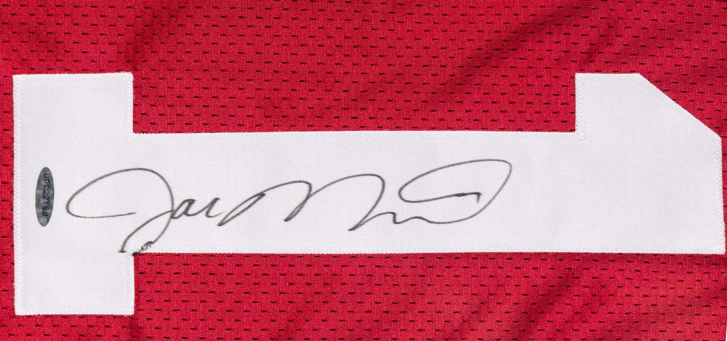 A Joe Montana Signed Autograph San Francisco 49ers Jersey Display (Upper Deck Authenticated),