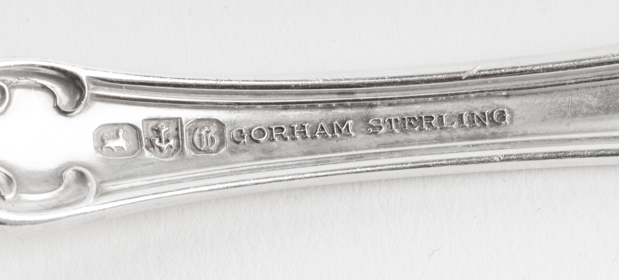 An American Silver Flatware Service — 117 pieces total