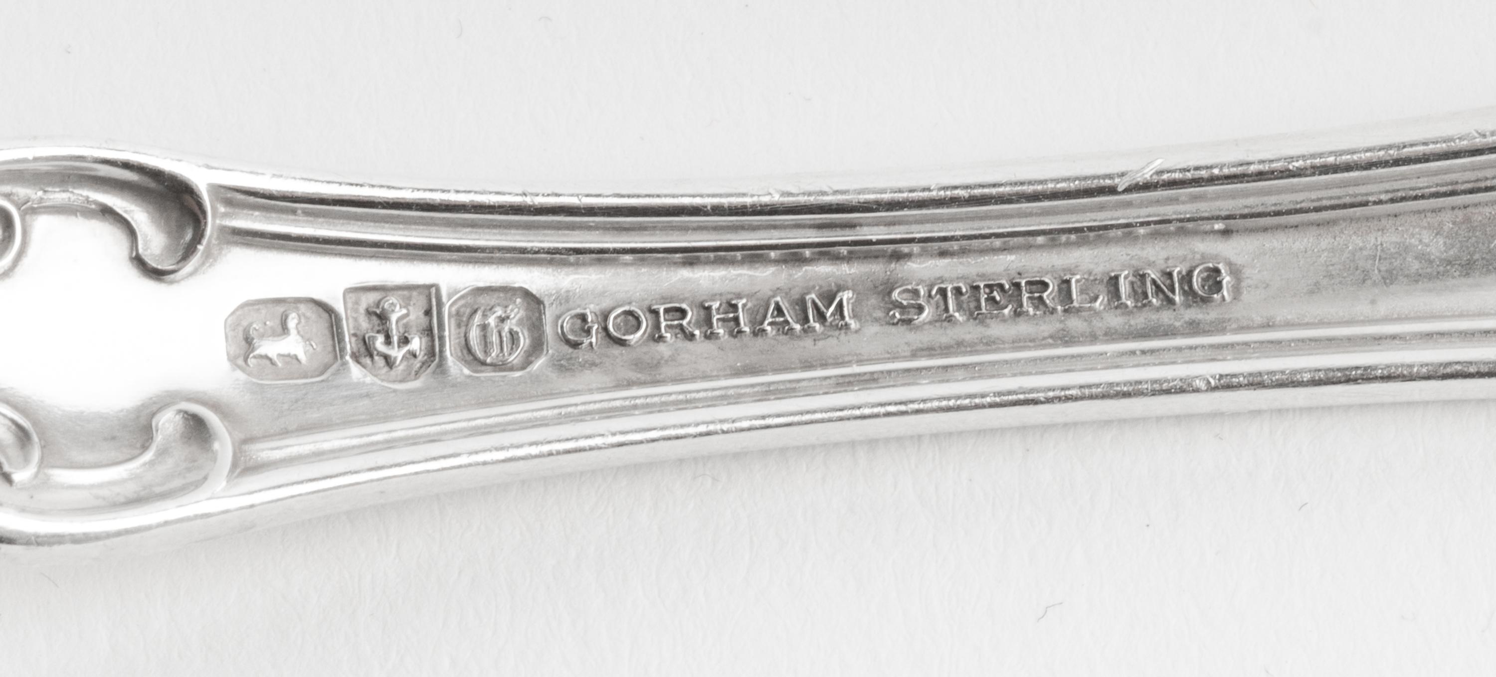 An American Silver Flatware Service — 117 pieces total