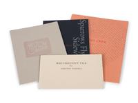 [LOGAN ELM PRESS]. A group of 4 works from the Logan Elm Press, containing: