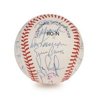 A 1969 Chicago Cubs Team Signed Autograph Baseball (Beckett Authentication Services Letter),
