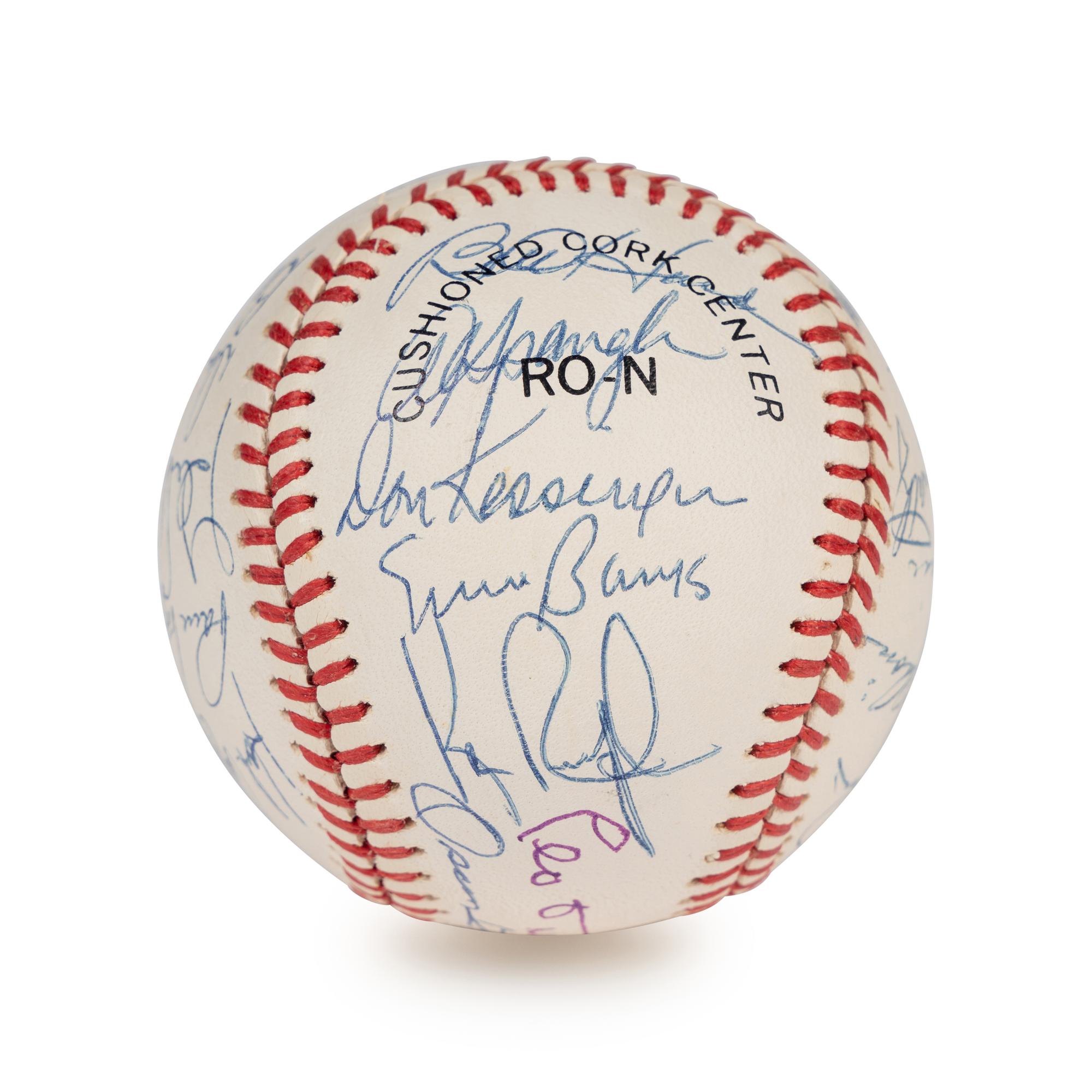 A 1969 Chicago Cubs Team Signed Autograph Baseball (Beckett Authentication Services Letter),
