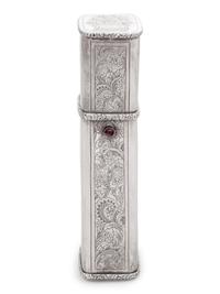 A Belgian Silver Nécessaire