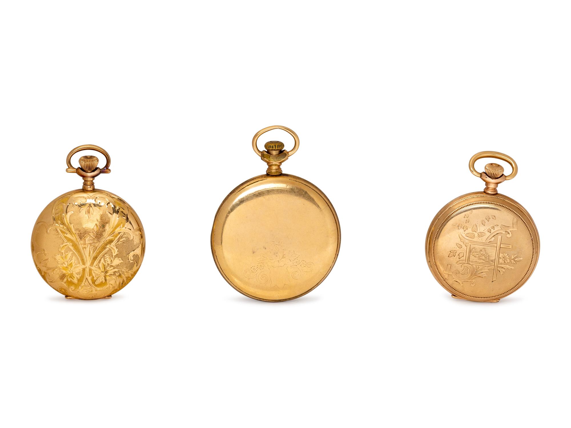 A Collection of Pocket Watches,