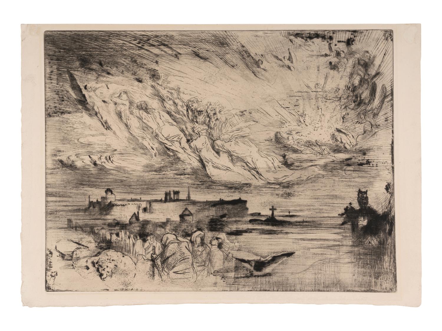 Les Esprits des Villes-Mortes and Le Port aux Mouettes (two works), 1886