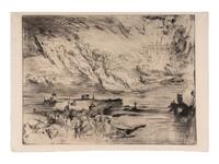 Les Esprits des Villes-Mortes and Le Port aux Mouettes (two works), 1886
