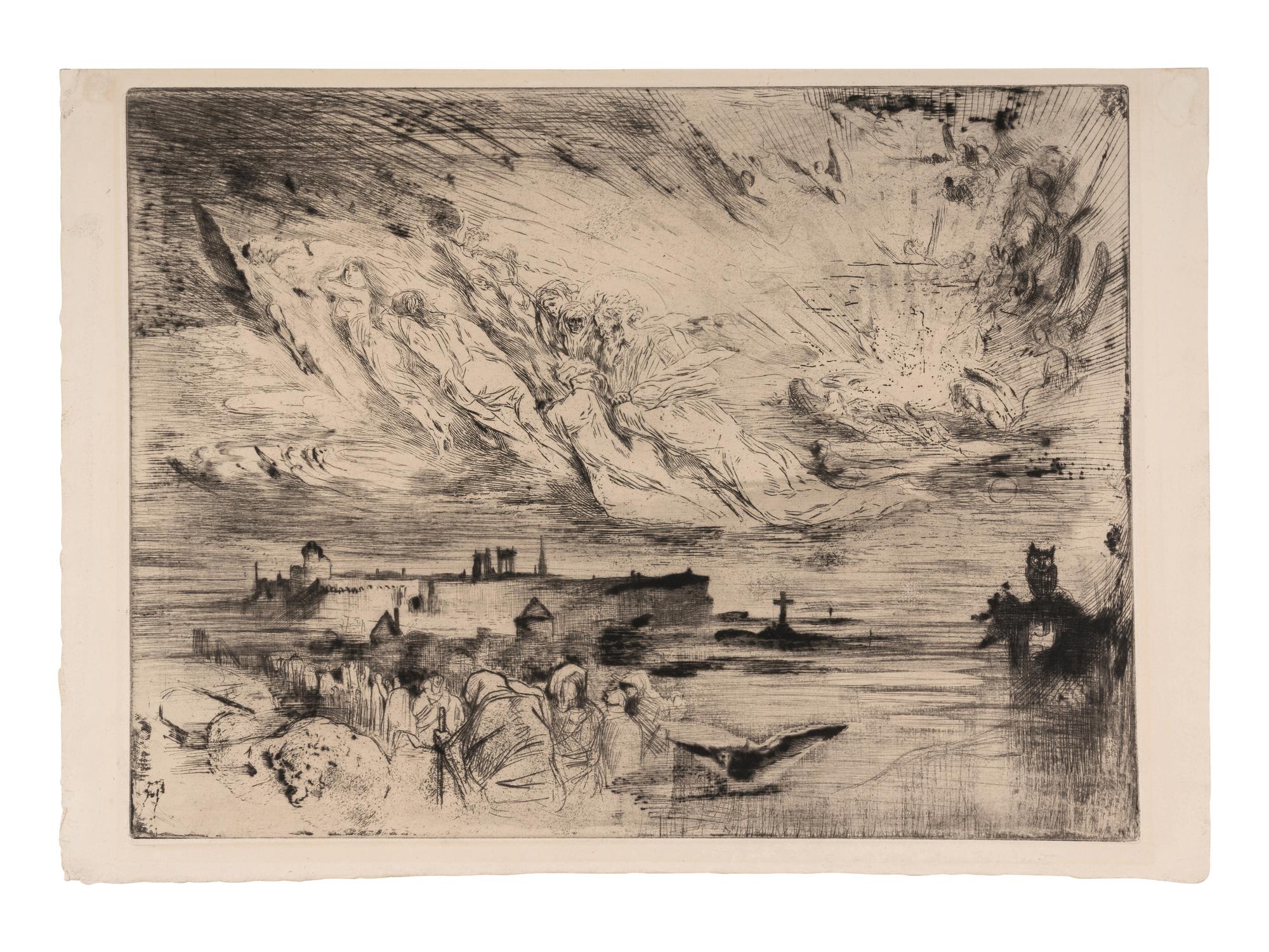 Les Esprits des Villes-Mortes and Le Port aux Mouettes (two works), 1886