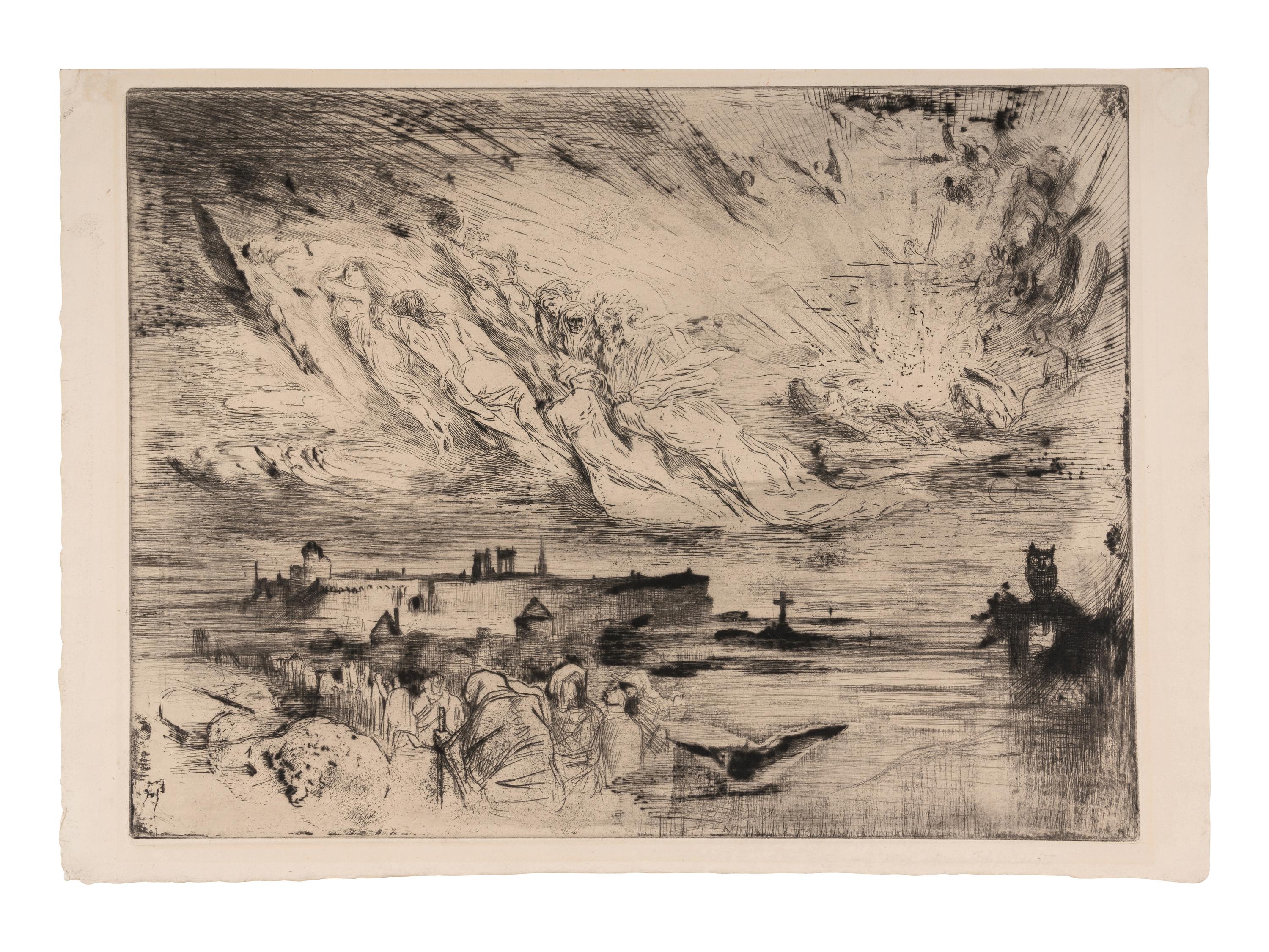 Les Esprits des Villes-Mortes and Le Port aux Mouettes (two works), 1886