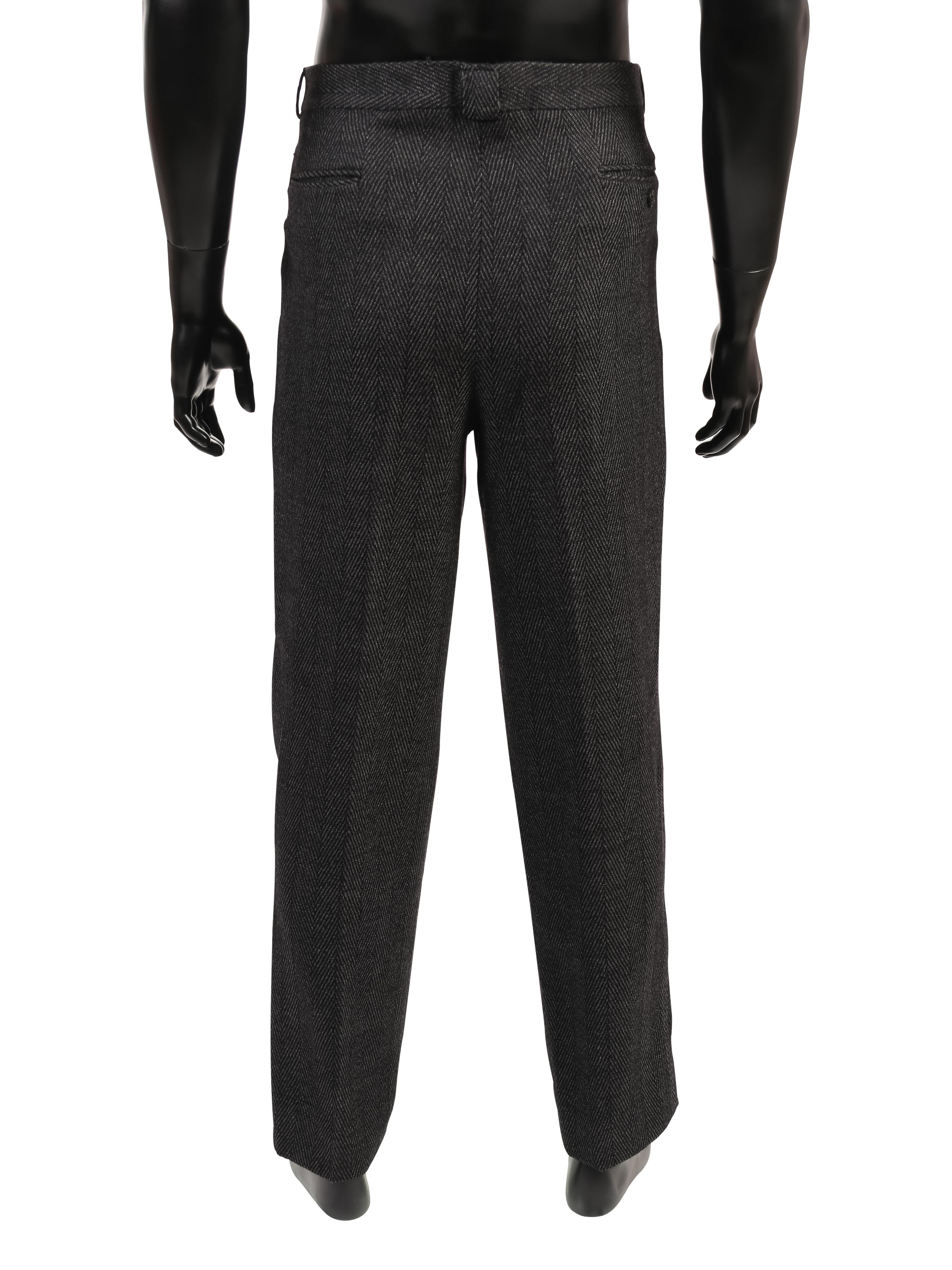 Group of Men's Vintage Valentino Trousers, 1980-90s
