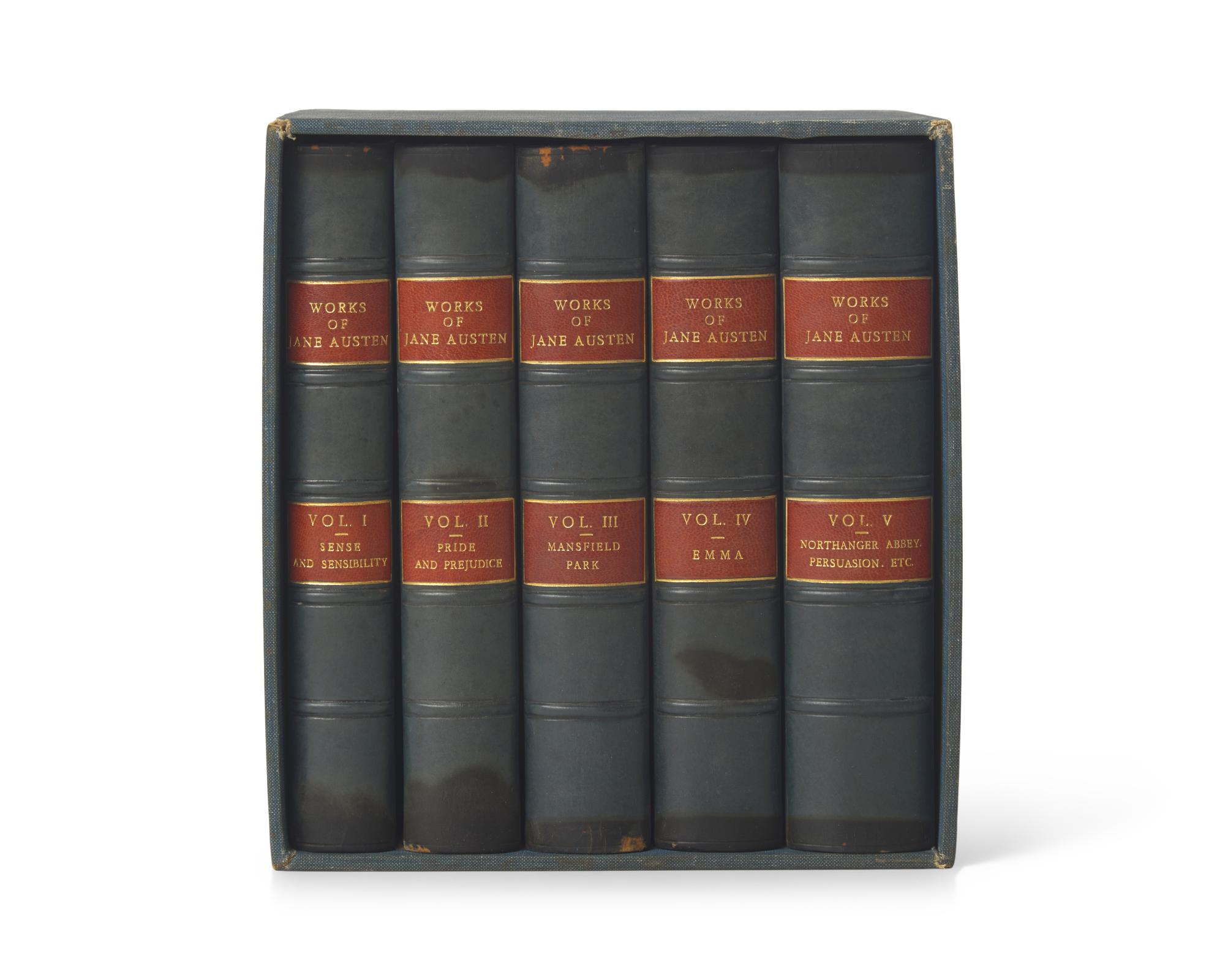 AUSTEN, Jane (1775-1817). The Works of Jane Austen. London: Eveleigh Nash & Grayson Limited, 1927.