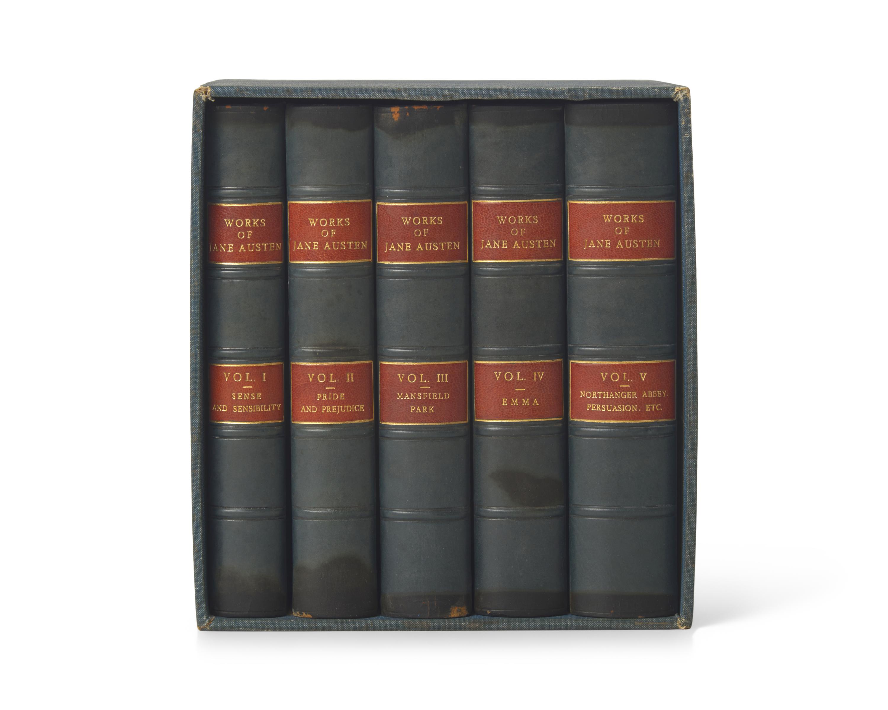 AUSTEN, Jane (1775-1817). The Works of Jane Austen. London: Eveleigh Nash & Grayson Limited, 1927.