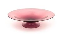 Steuben, 20TH CENTURY, an amethyst glass center bowl