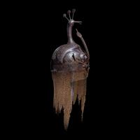 A Qajar Iron Helmet