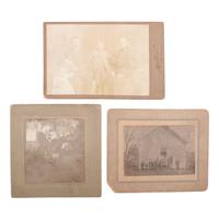 [EARLY PHOTOGRAPHY]. A group of 73 photographs, incl. tintypes, CDVs, and cabinet cards.