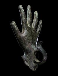 A Roman Bronze Hand with Greek Inscription