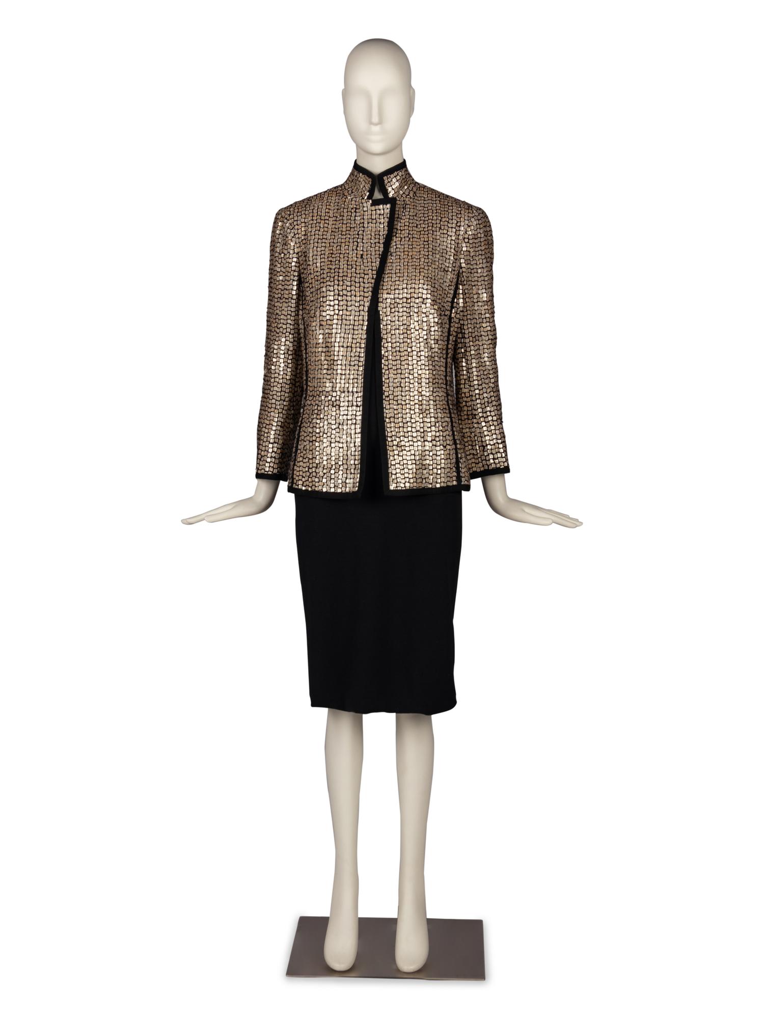 Akris Jacket and Gucci Dress