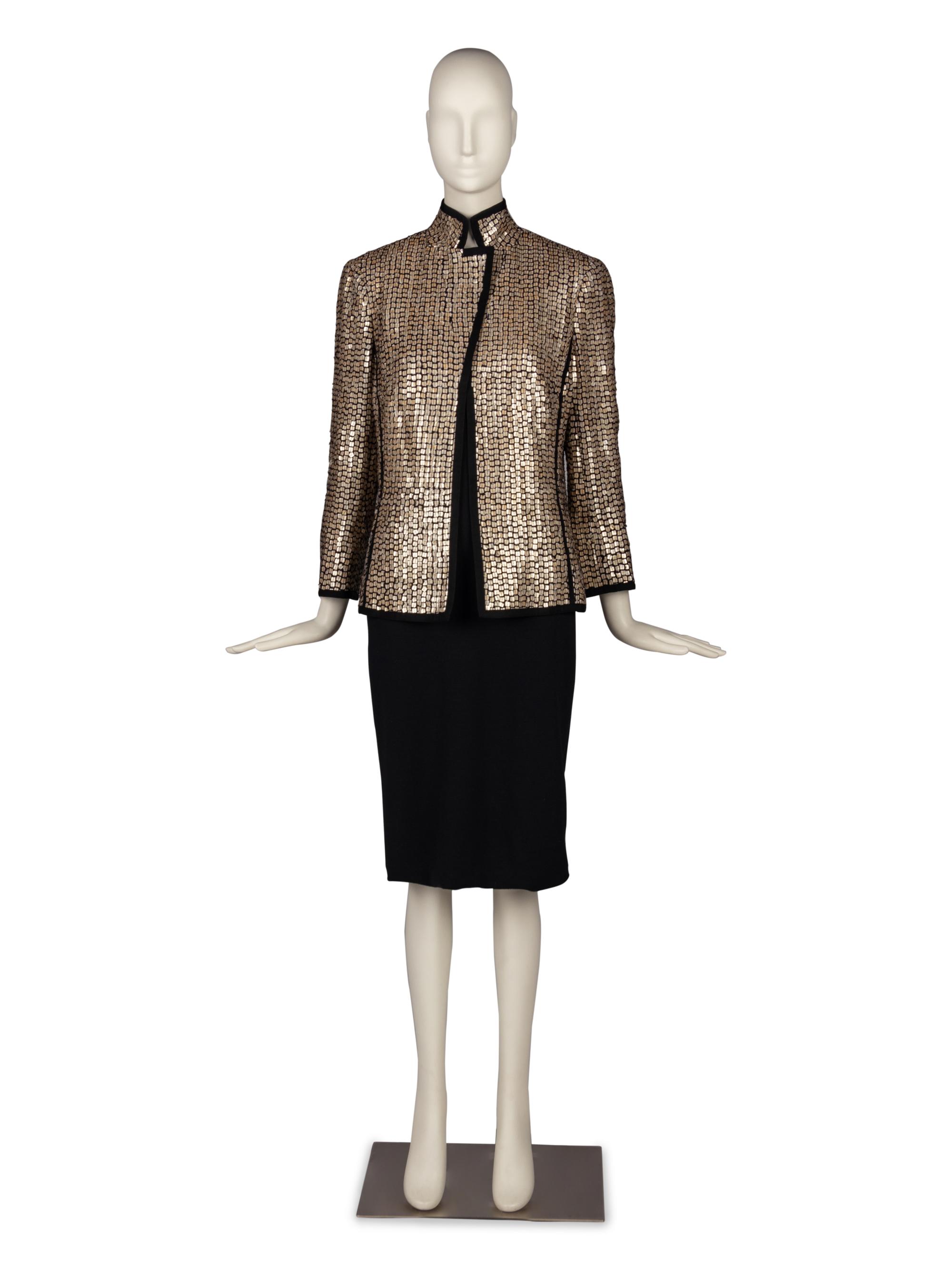 Akris Jacket and Gucci Dress
