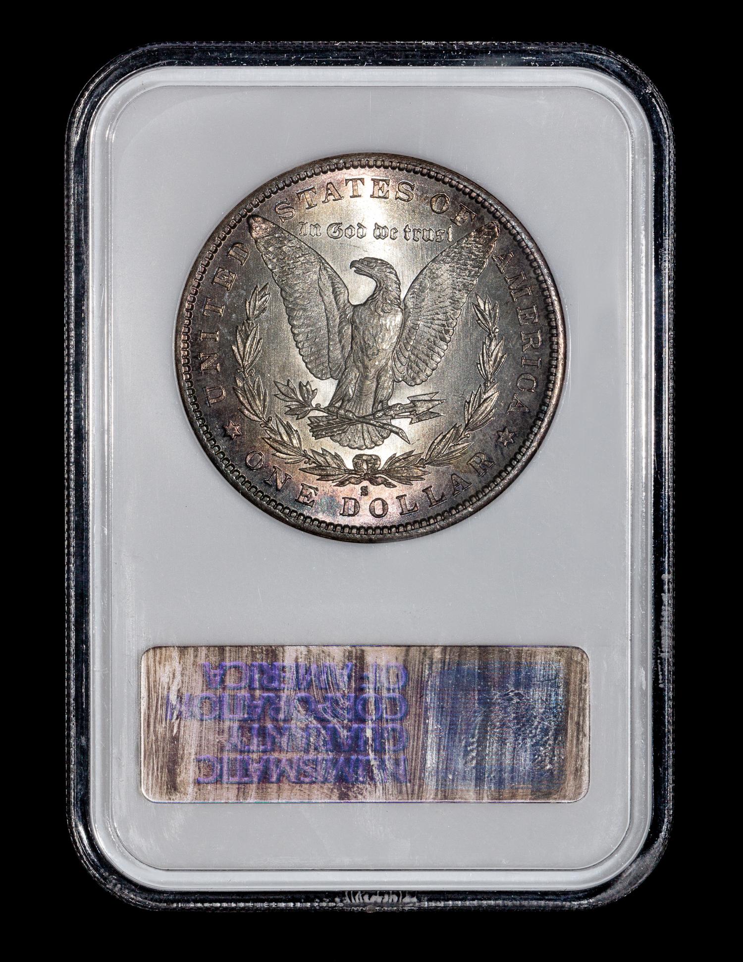 A United States 1881-S Morgan Silver $1 Coin — NGC graded MS66