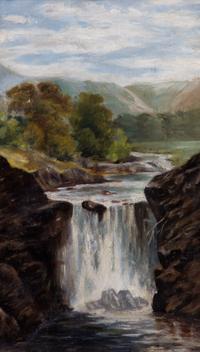 Artist Unknown, (early 20th century), The Waterfall