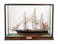 An American Scale Model of a Clipper Ship