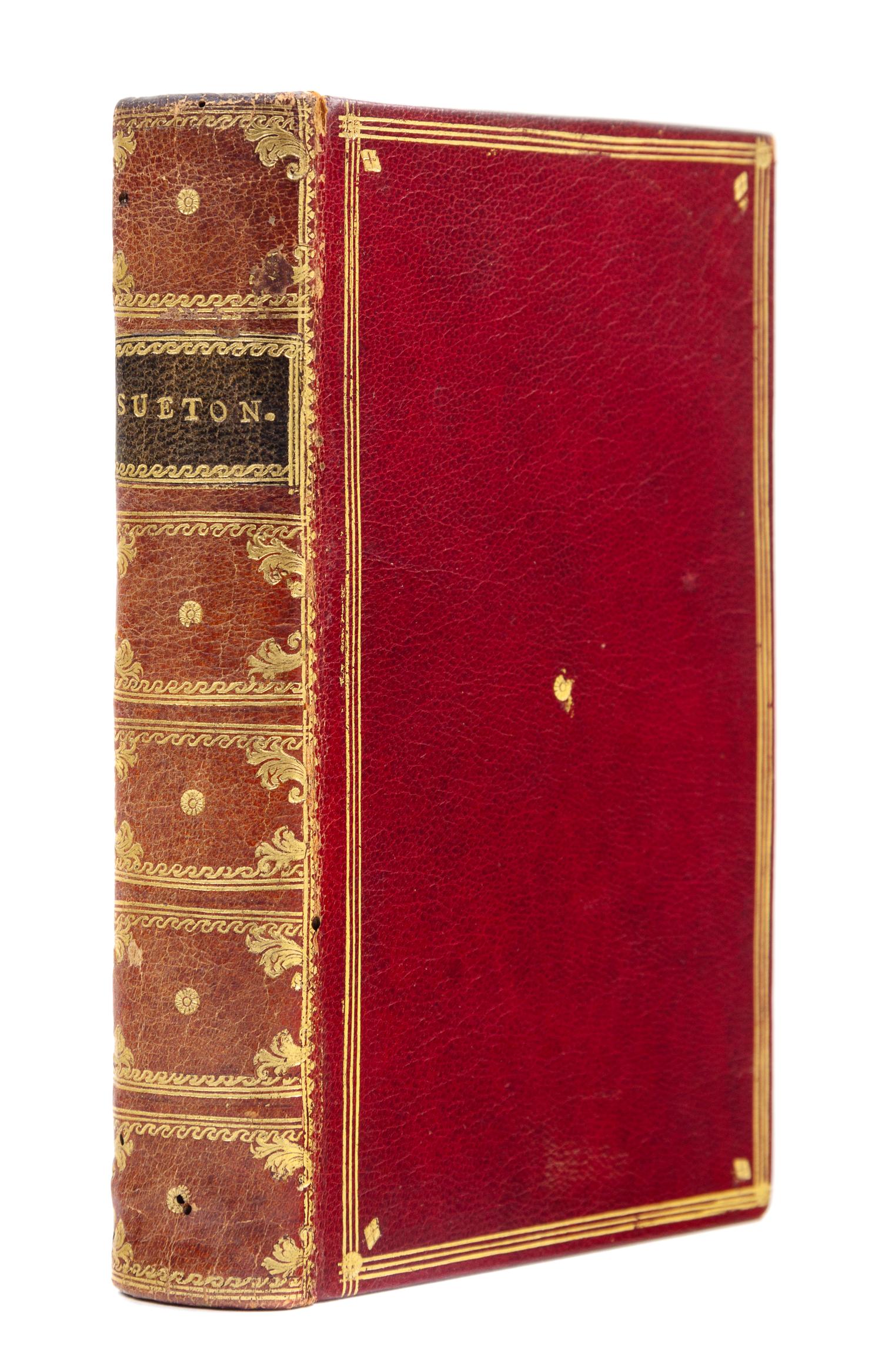 SUETONIUS TRANQUILLUS, Caius (ca 70-160). De vitae XII Caesarum. Florence: Philip Giunta, 15 February 1510.