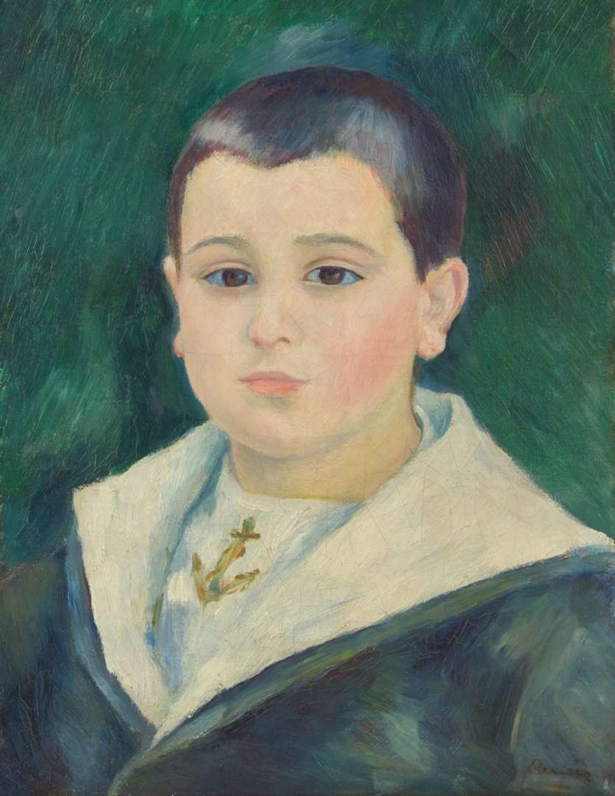 Pierre-Auguste Renoir (French, 1841-1919) - Pierre Goujon en Costume Marin