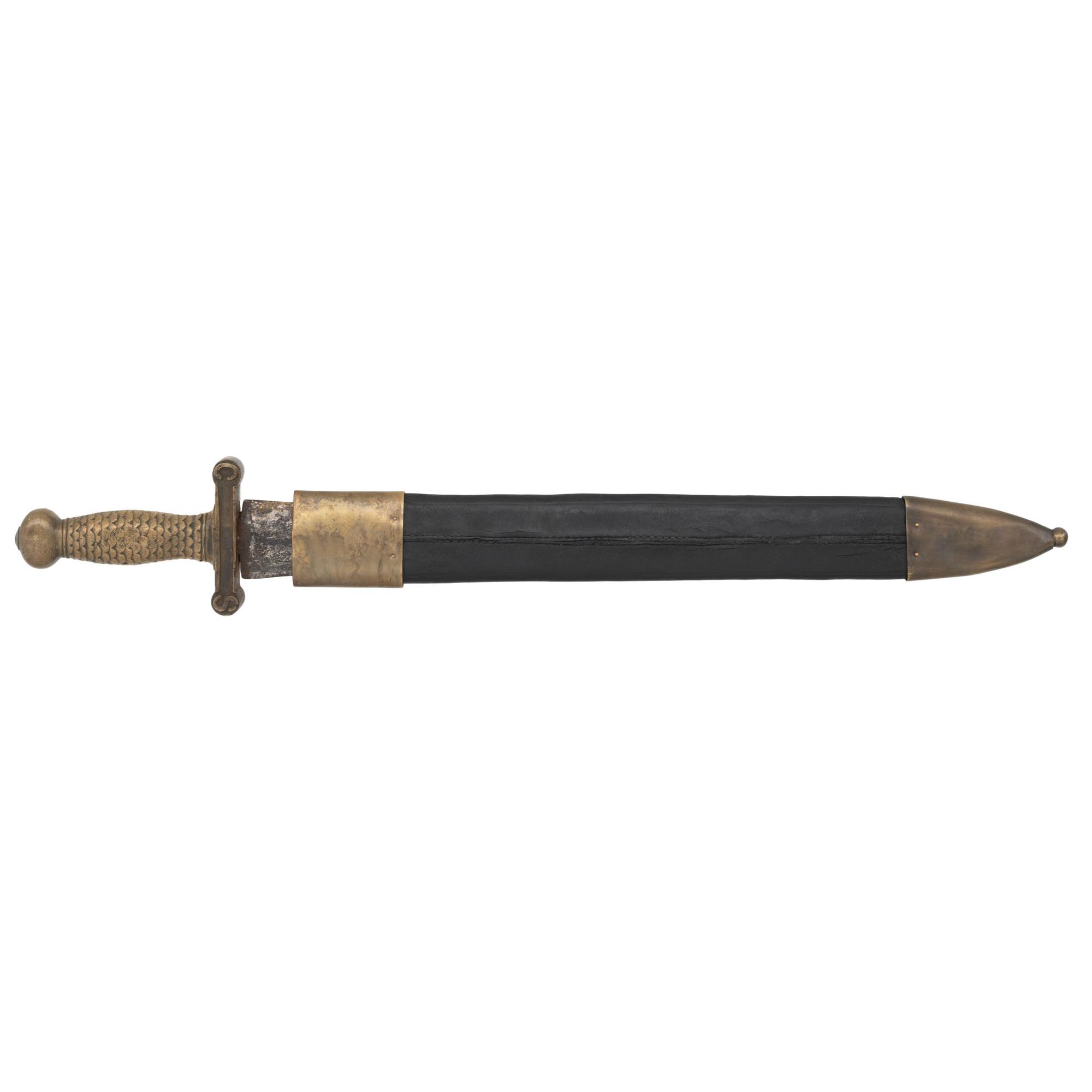 "C&S" in Quillons Marked Confederate Short Sword