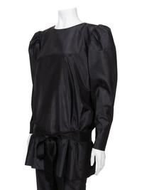 Givenchy Haute Couture Silk Moiré Shorts Set, 1980-90s