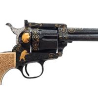 **Colt New Frontier .45 Engraved by Paul Jaeger