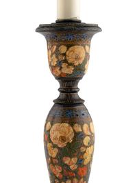 A Pair of Painted Table Lamps