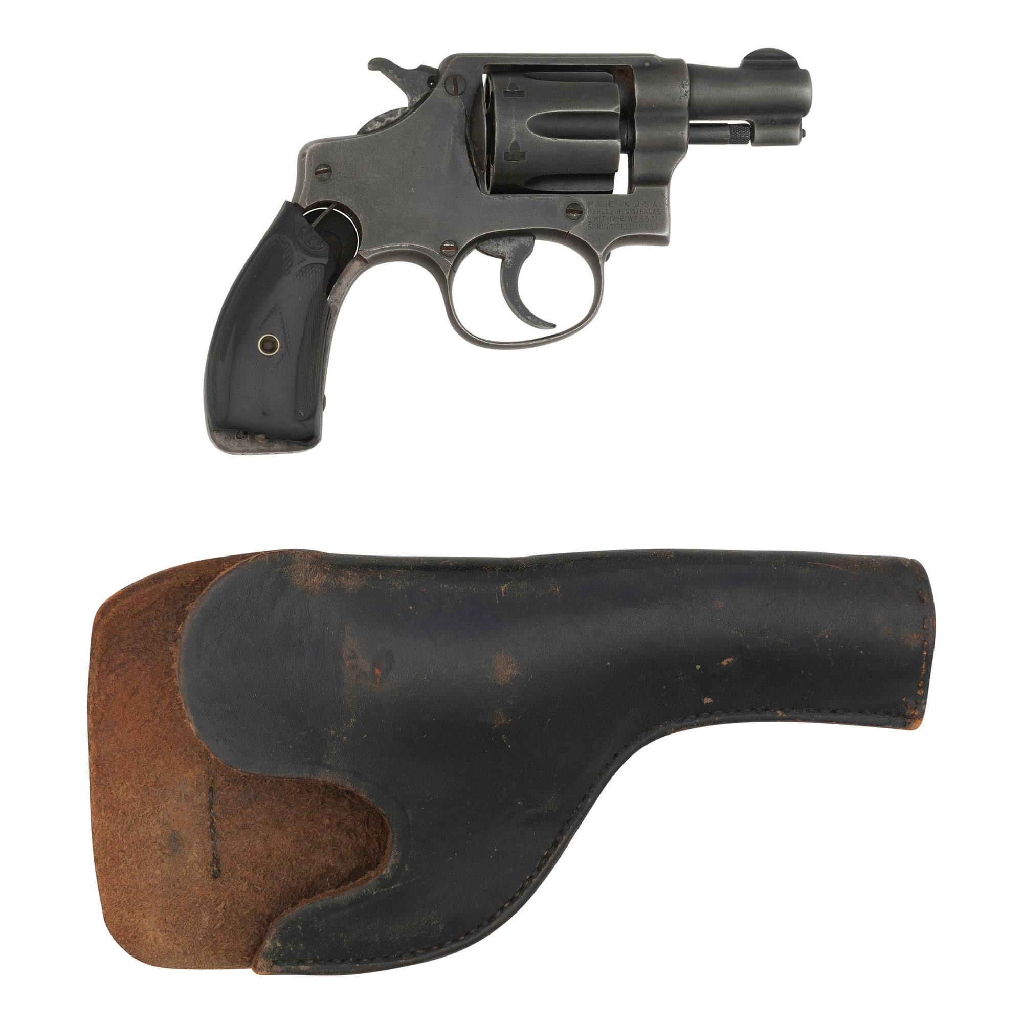 ** Smith & Wesson .32 Hand Ejector (Pre-Model 30) with 2" Barrel and Holster
