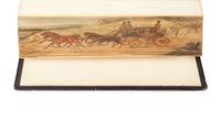[FORE-EDGE PAINTINGS]. COWPER, William (1731-1800). The Poetical Works of William Cowper . London: William Pickering, 1843.