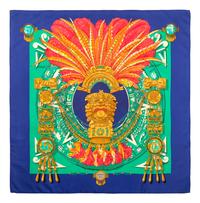 Three Hermès 90cm Silk Scarves