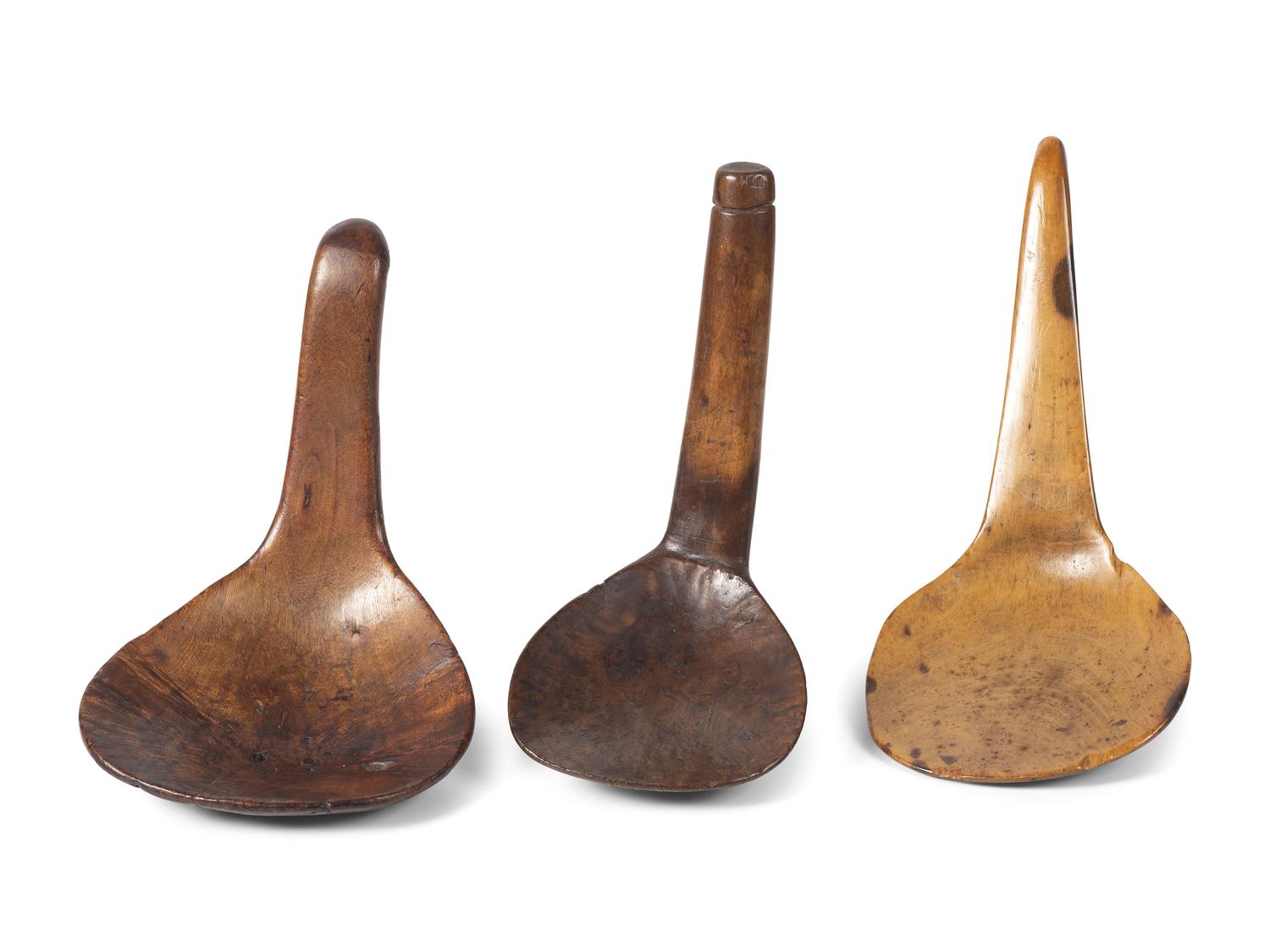 Great Lakes Figural Wood Ladles