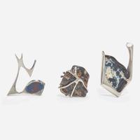 Donald Wright (American, 1930-2012) Group of Four Pendants, USA, circa 1960s
