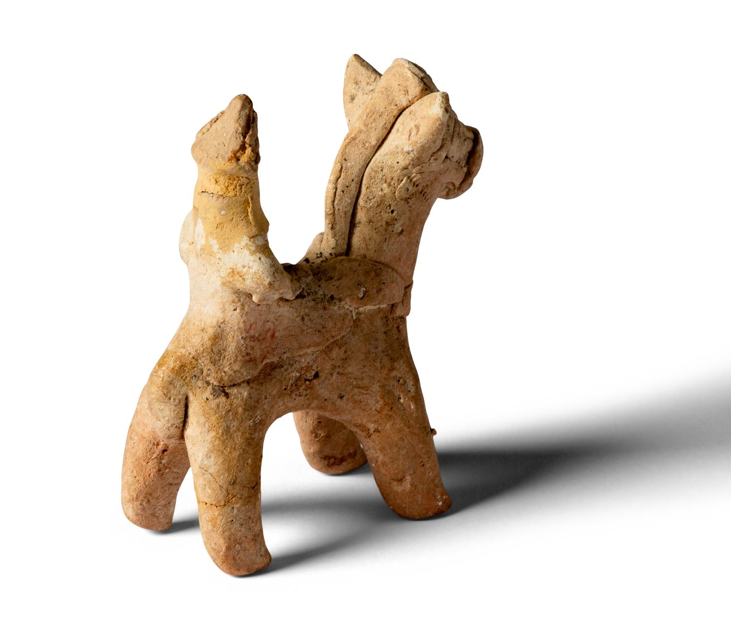 A Syro-Hittite Terracotta Horse and Rider