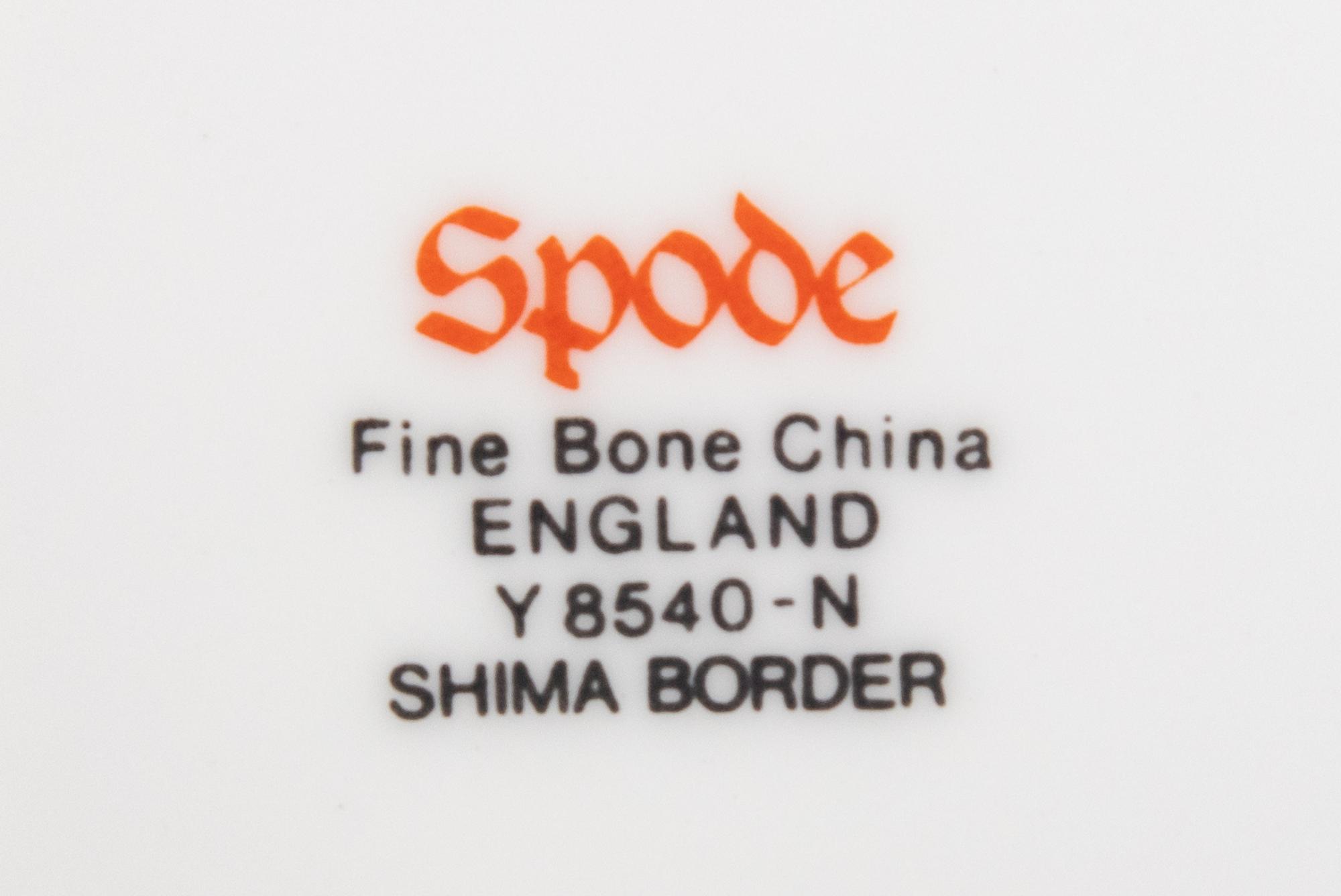 A Spode Porcelain Dinner Service