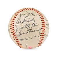 A 1959 Seattle Rainers Team Signed Autograph Baseball (JSA Letter of Authenticity)
