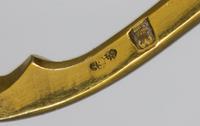 A Set of Russian Silver-Gilt and Enamel Spoons, Mark of Nikanov Zolotov, kokoshnik mark of Ivan Lebedkin, Moscow, late 19th/early 20th