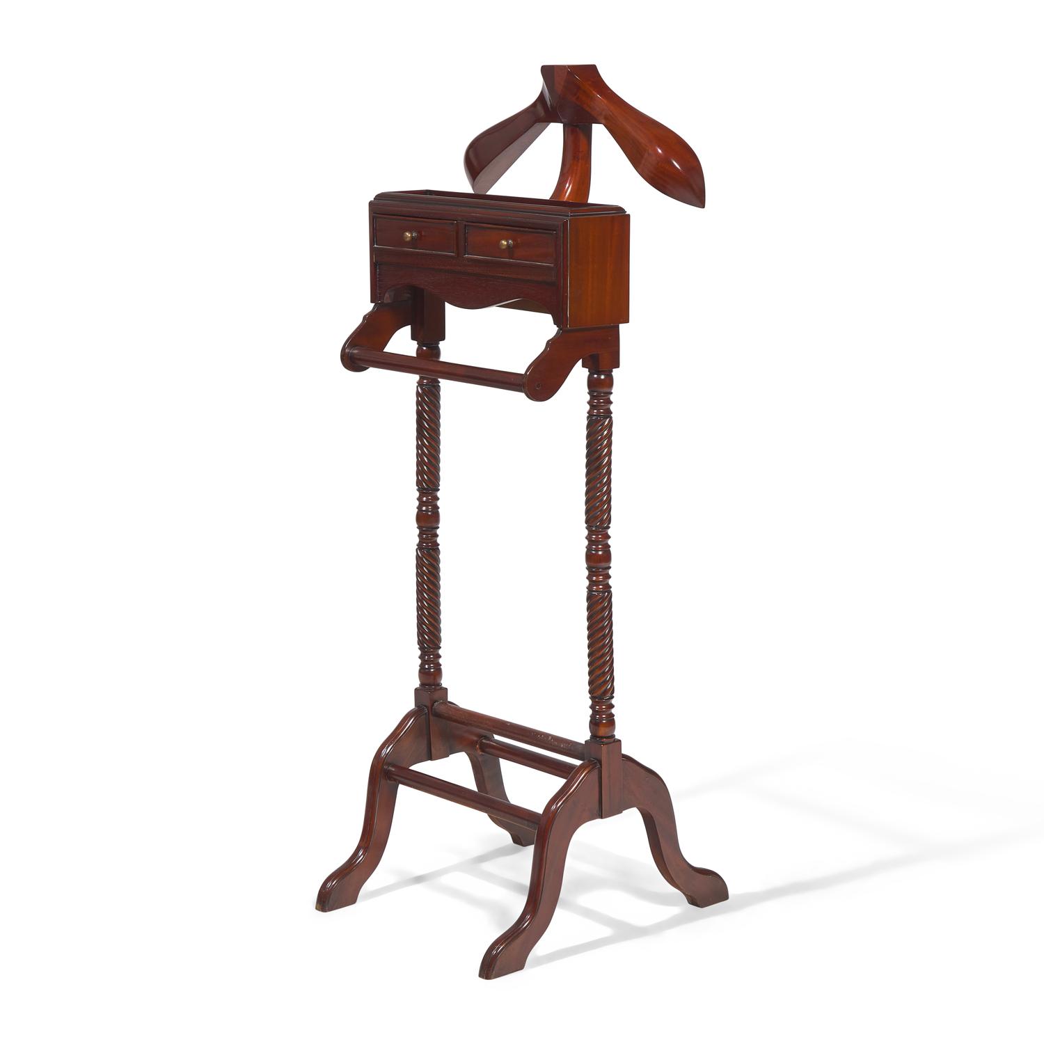 A George III Style Mahogany Valet Stand