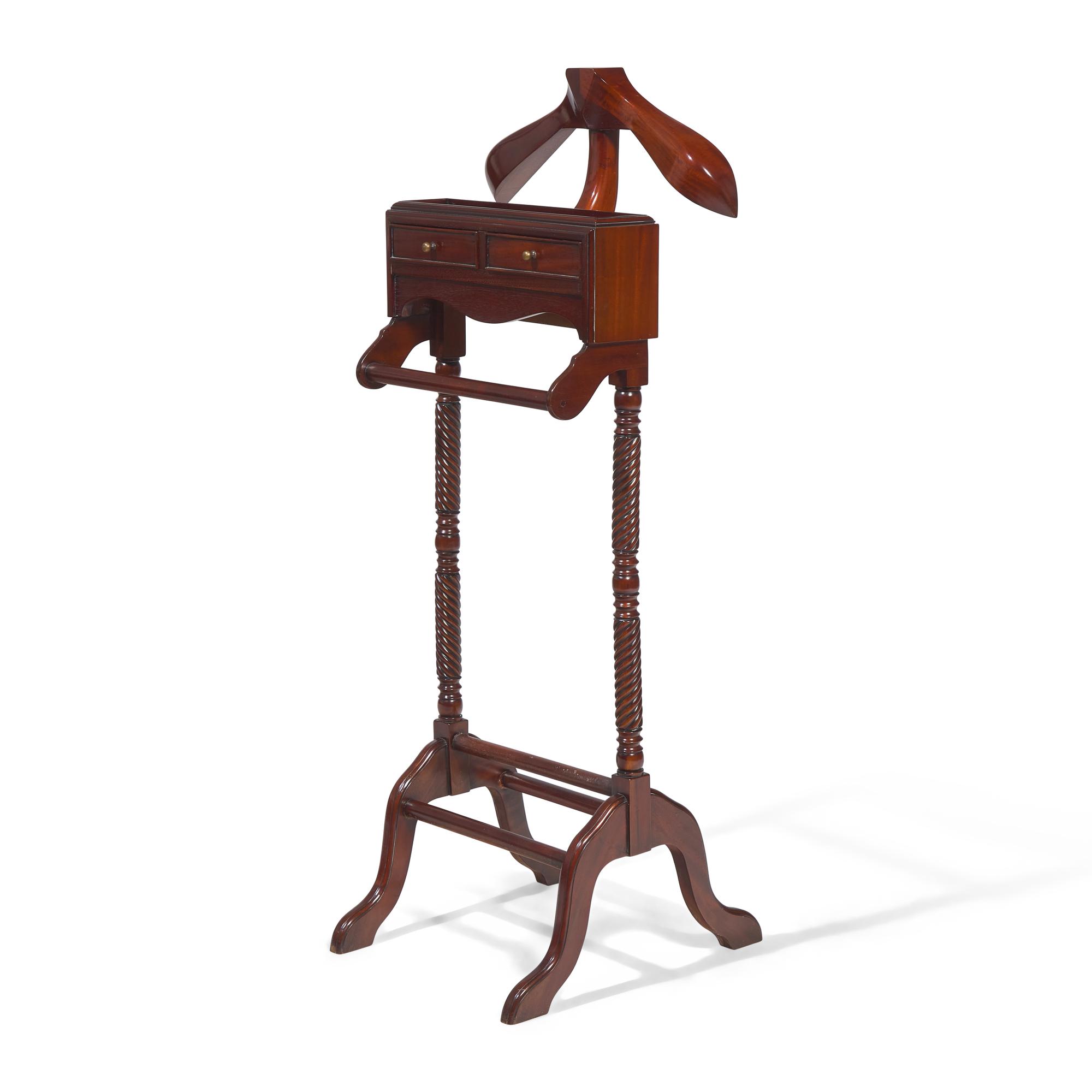 A George III Style Mahogany Valet Stand