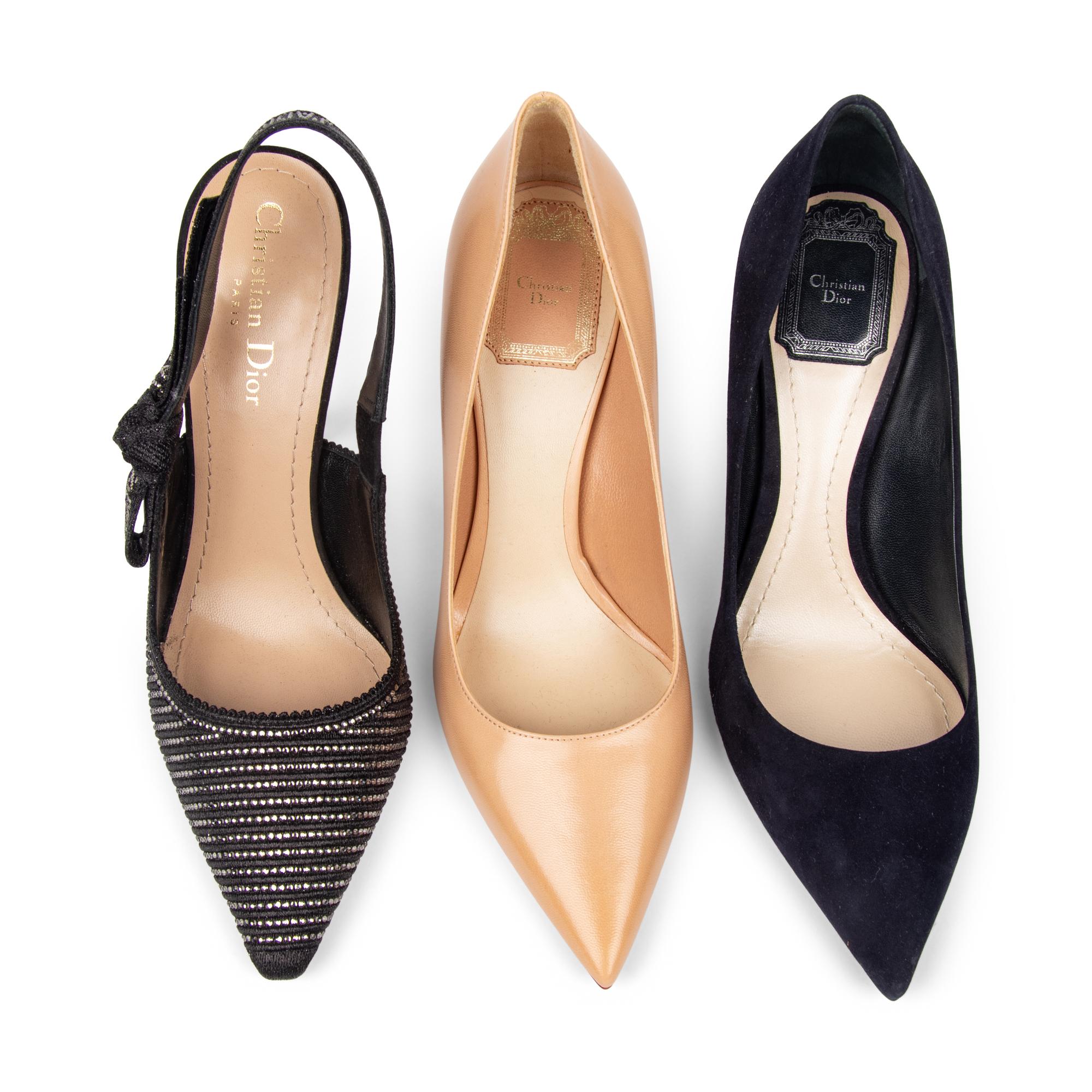 Christian Dior, Three Pairs of Pumps