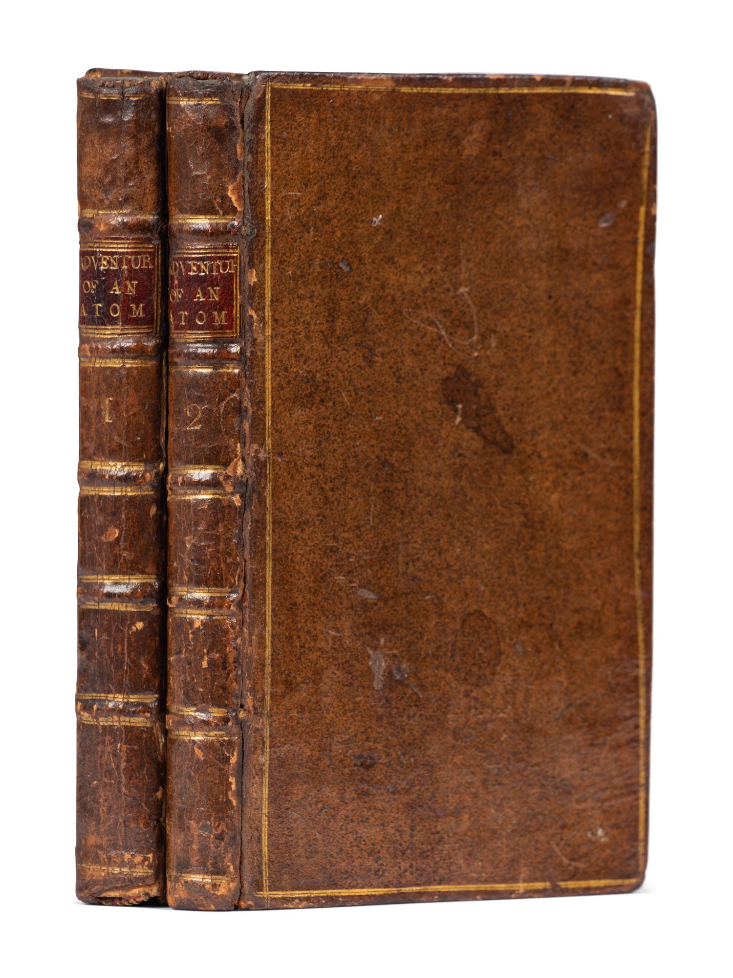 SMOLLETT, Tobias George (1721-1771). The History and Adventures of an Atom. London: Robinson and Roberts, 1769.