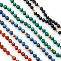 Collection of Hardstone Bead Necklaces